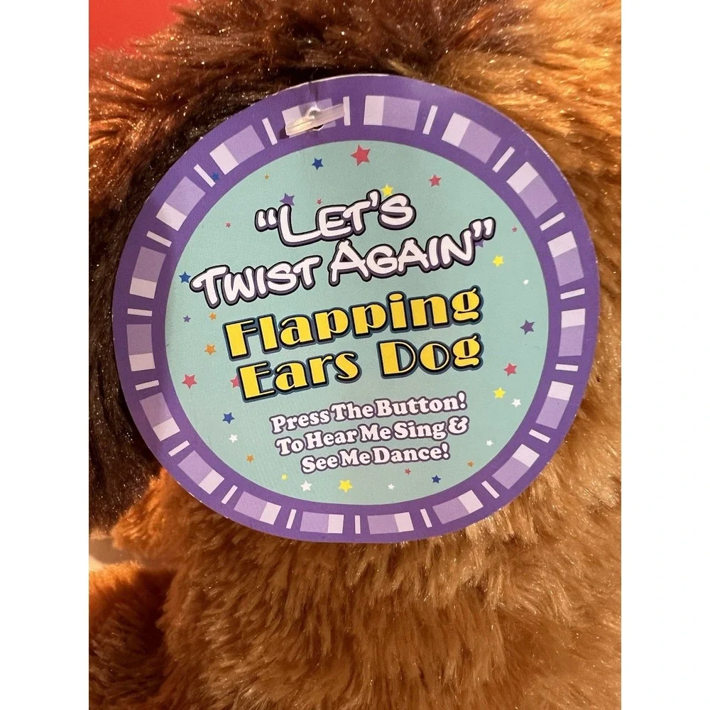 Books Are Fun Flapping Ears Dog Let's Twist Again Singing Dog